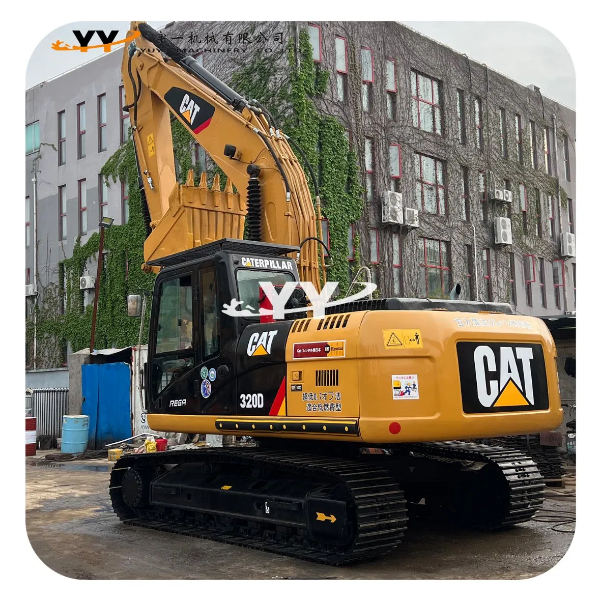Used Cat 320d Excavator Original Caterpillar 20 Ton Medium Excavator From Japan