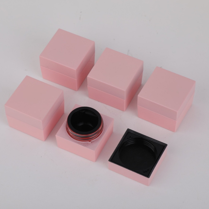 Factory Direct Sale Small Plastic Container Empty Cosmetic Eye Cream Gel Jar