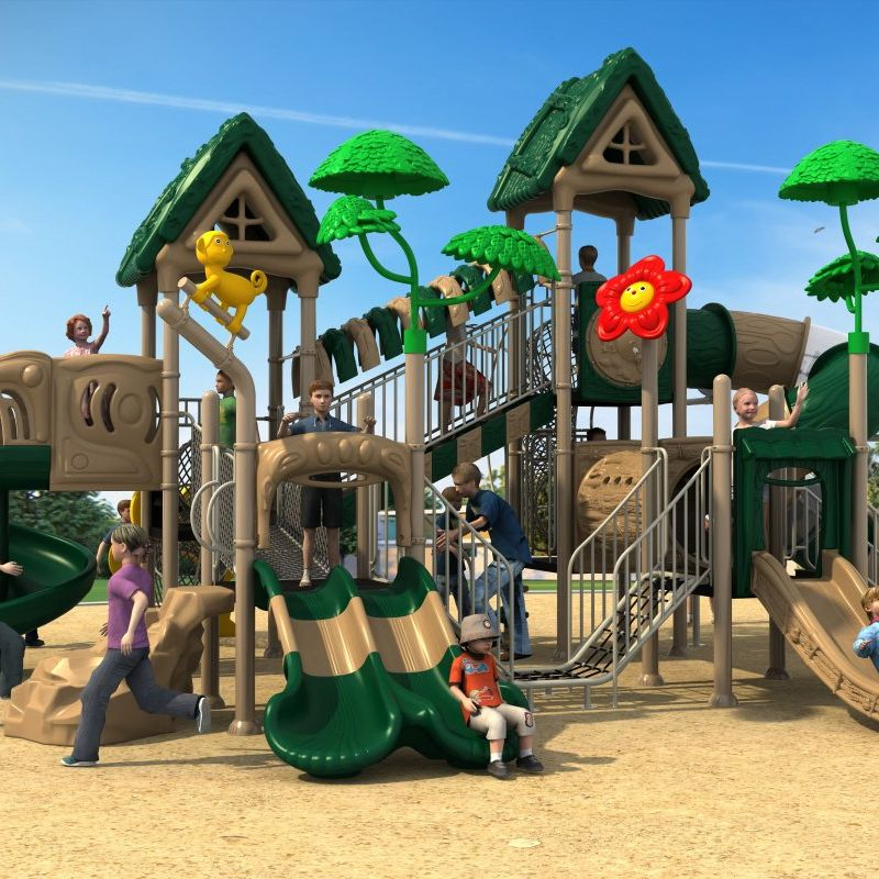 Customizable Outdoor Playground Galvanized Steel Pergola Shade Structure Add-on