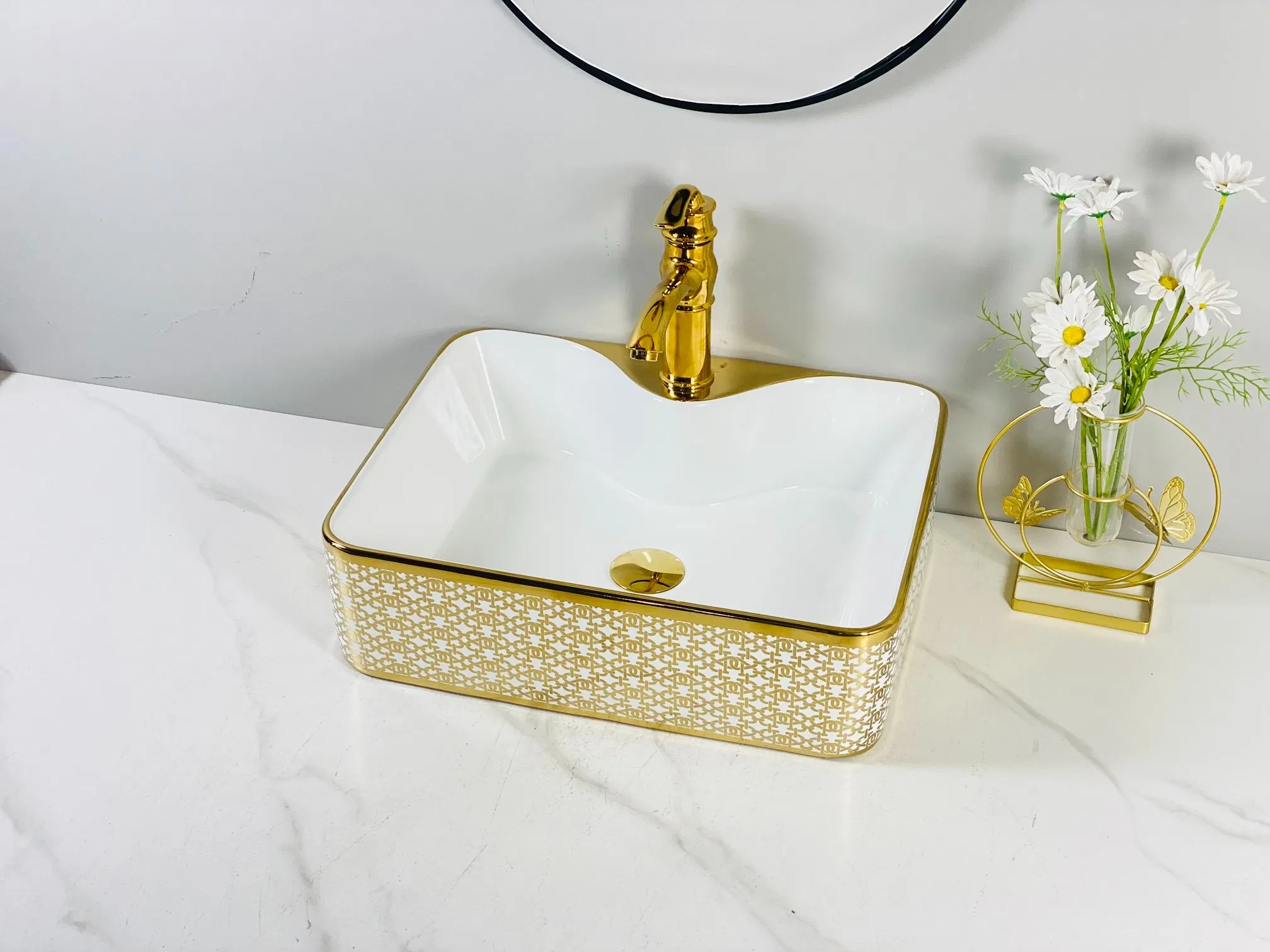 Modern Ceramic Bathroom Sink with Elegant Design for Stylish Spaces Wash Basin
