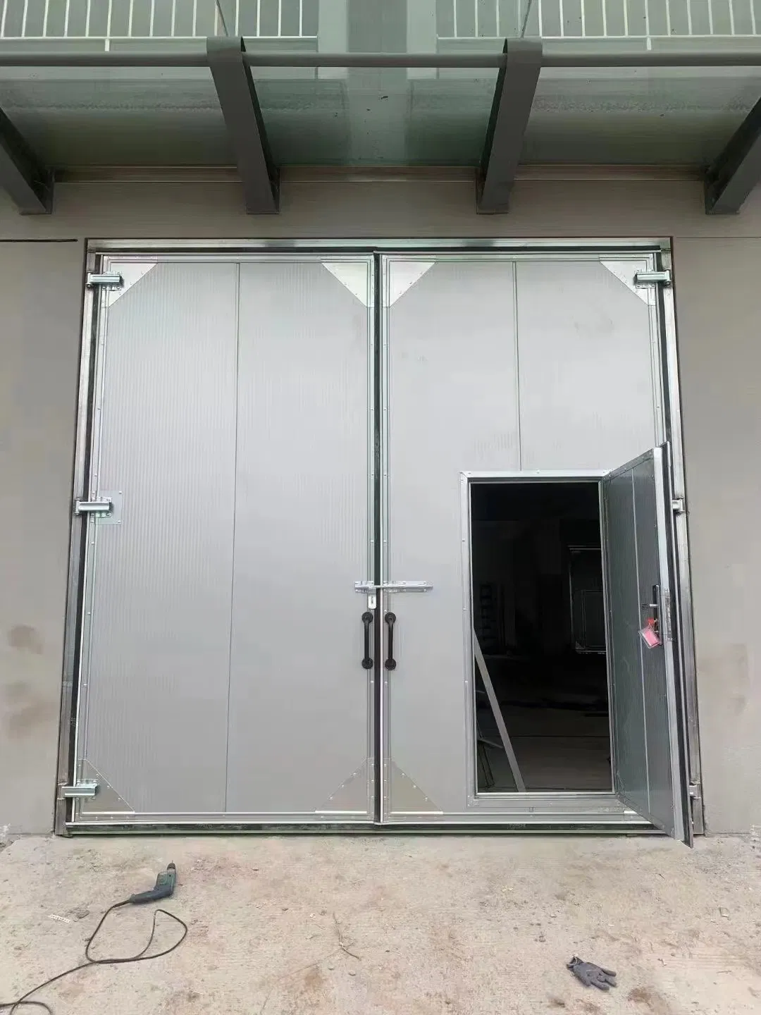 High Quality Automatic Steel Sliding Garage Doors for Warehouse