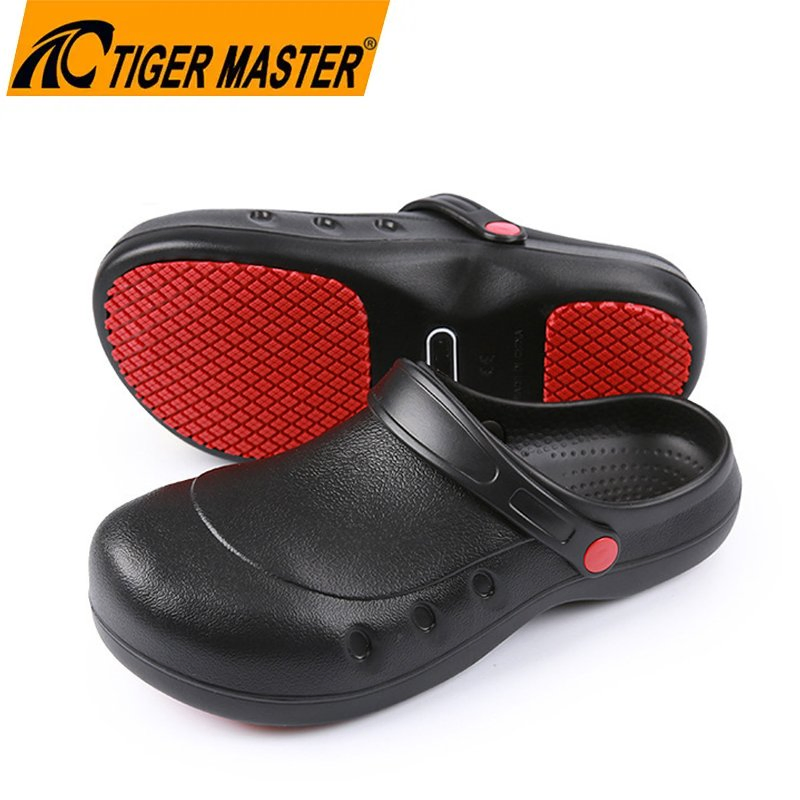Anti-Skid Waterproof Lightweight Steel Toe Comfortable Unisex EVA Kitchen Chef Safety Shoes
