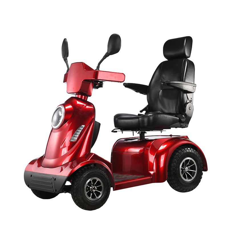 Premium Carbon Steel 4 Wheels Electric Mobility Scooter