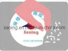 Adhesive Destructible Vinyl Label Material Egg Fragile Sticker