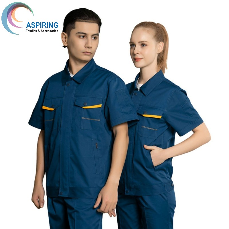 Construction Workwear Wear Resistant Work Clothes Breathable Car Repair Worker Uniforms