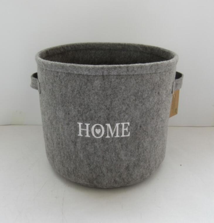 Felt Basket Storage Basket Office Organizer Home Organizer Gift Basket