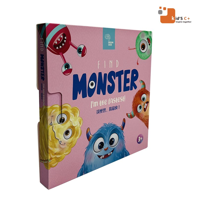 Find The Monster Mini-Games Exercise Observation Toys with Cards Educational Desktop Toys