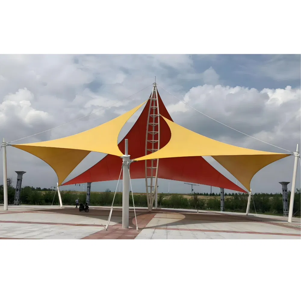 Free Design Service Custom Membrane Structure Landscape Shelter Manufacturer