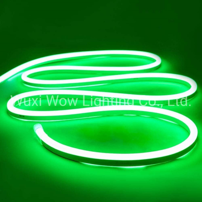 Neon LED Strip Light 16.4FT/5m 12V DC 600 SMD2835 LEDs Waterproof Flexible LED Neon Light for Indoors Outdoors Decor