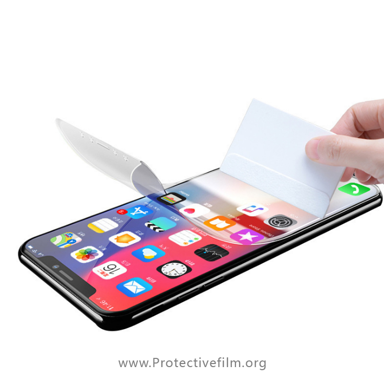 TPU Screen Protector Hydrogel Film HD Scratch Self-Healing for iPhone 11/Xr