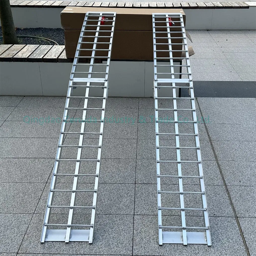 CE Certificate Aluminium Motorcycle Ramps Folding Heavy Duty Portable Ramps for ATV