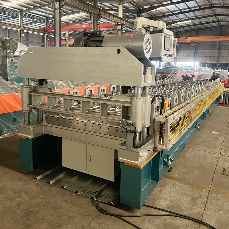Factory Made Trapezoidal Profile Roofing Sheet Making Forming Machine