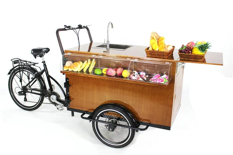 Hot Dog Food Cart/ Retro Coffee Bike /Street Mobile Coffee Trike Shop