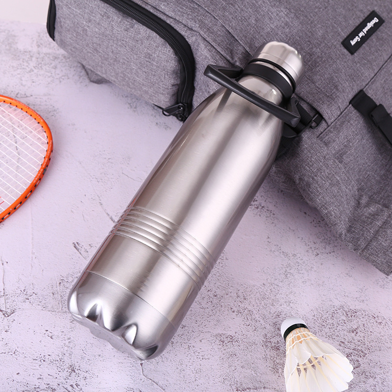 64oz Low Cost Stainless Steel Sport Water Bottle