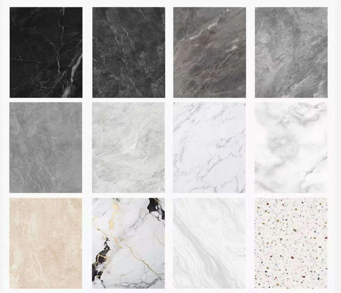 Premium Smooth Stone Texture WPC Wall Panel for Villa Interior Renovation Cladding