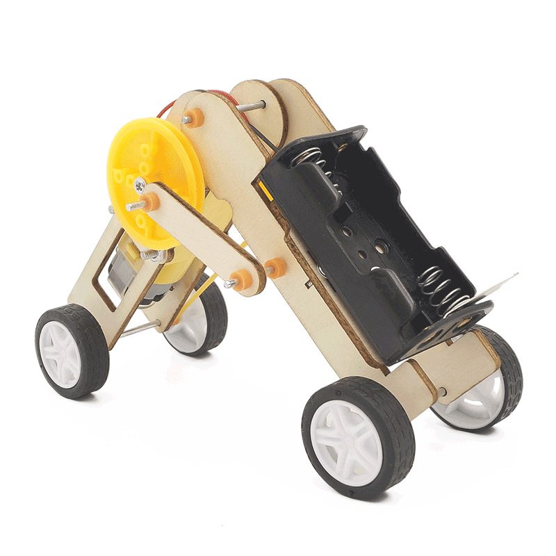 Worm Robot Kit Children DIY Stem Creative Scientific Programming Technology Learning Wooden Steam Educational Toy