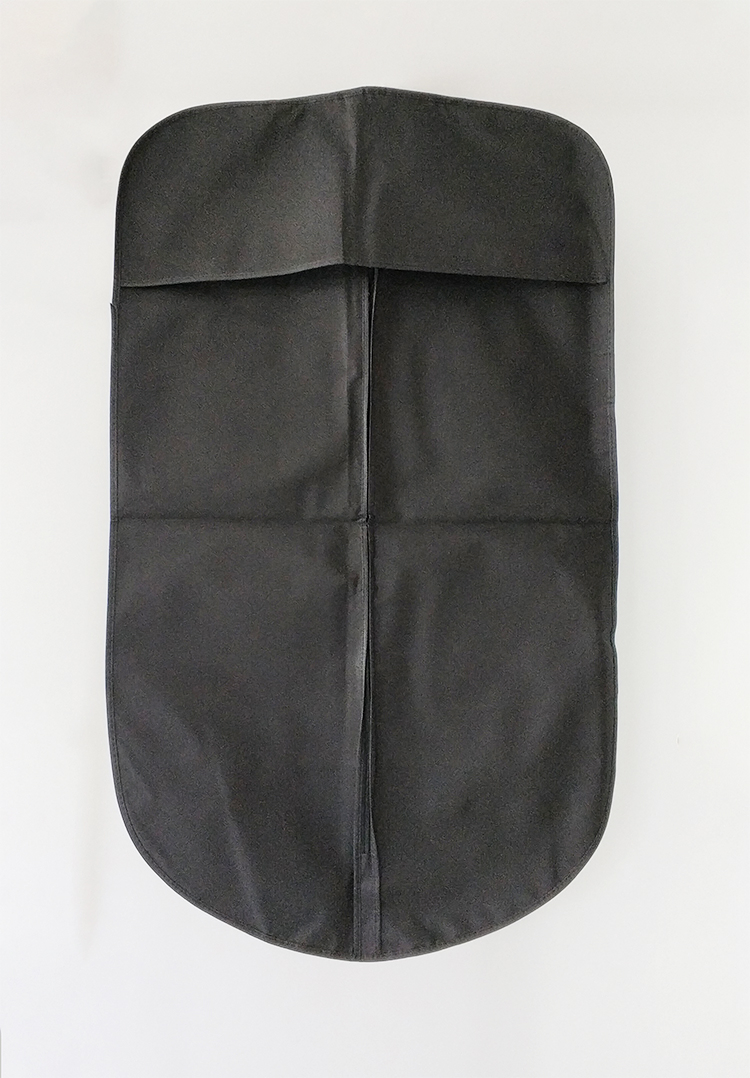 Simple Nonwoven Suit Bag Garment Bag Cloth Cover for Men and Women with Flap and Zipper Closure