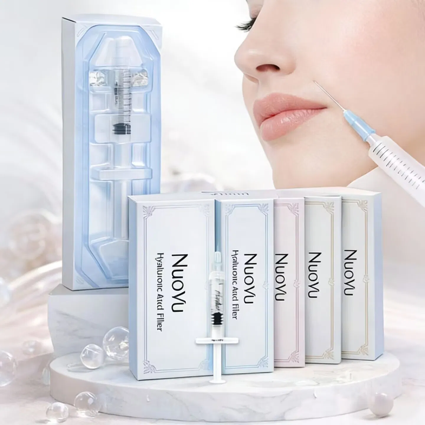Advanced Hyaluronic Acid Lip and Facial Fillers Sculpting Enhanced Contours