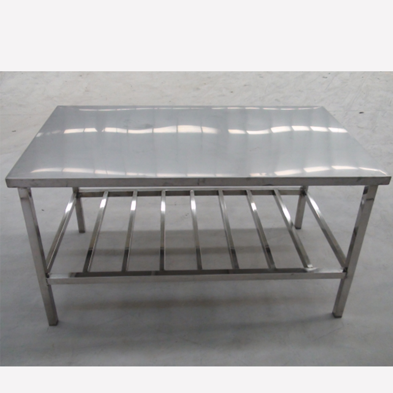 Stainless Steel Dining Table&Chair Sets PE Board Surface Table
