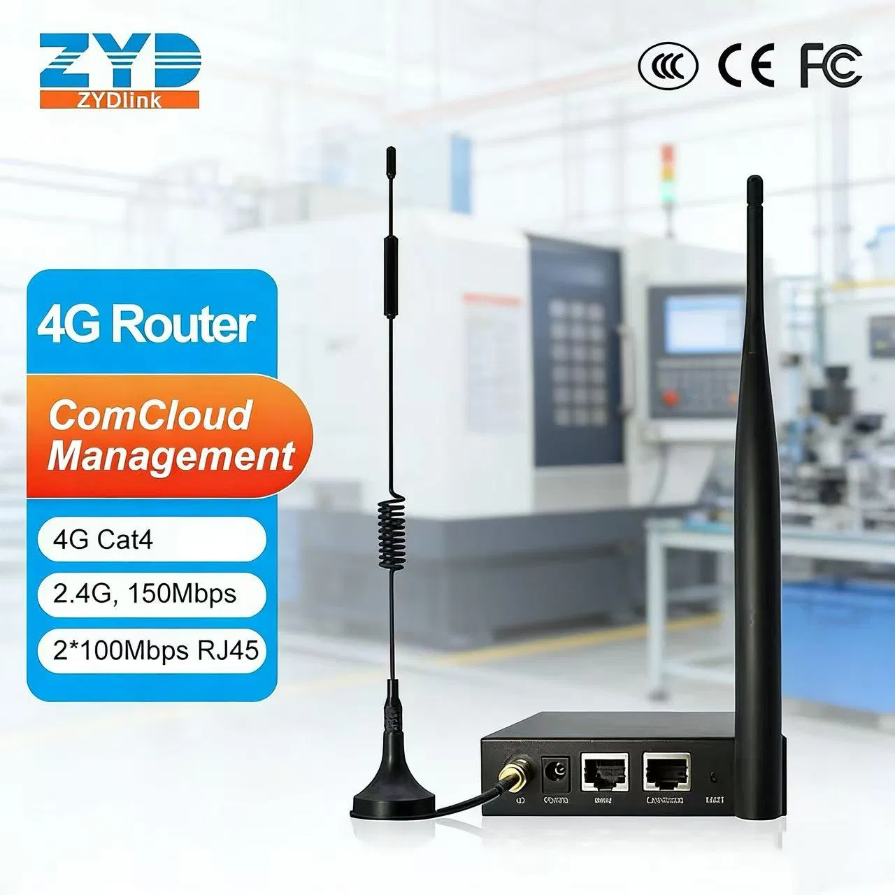 M2m 4G Router Provides Reliable Connection for Industrial Automation Systems