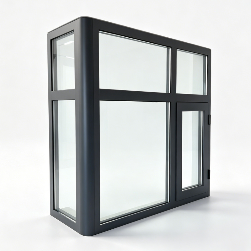 Custom Size Fixed Fire Rated Window for Public Buildings