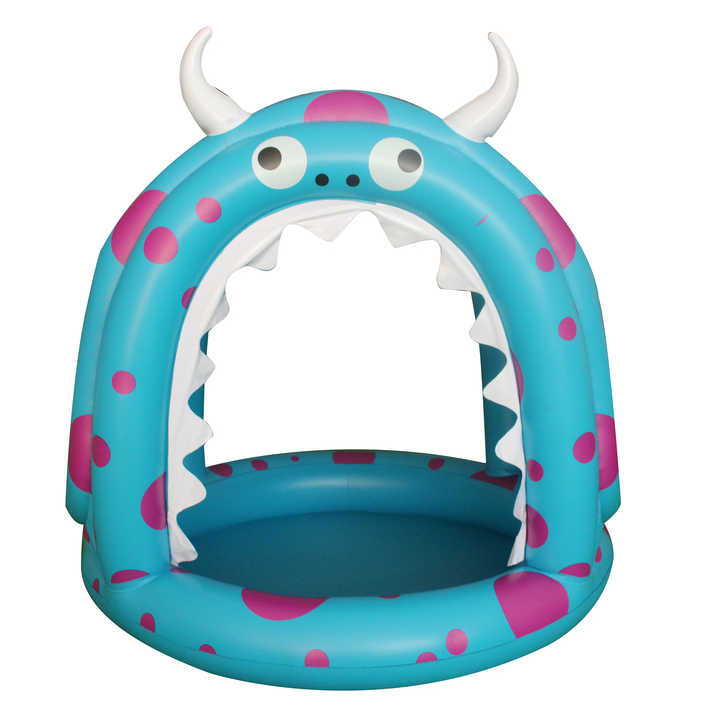 Custom Animal Pool Float - Sunshade Covered for Babies & Kids