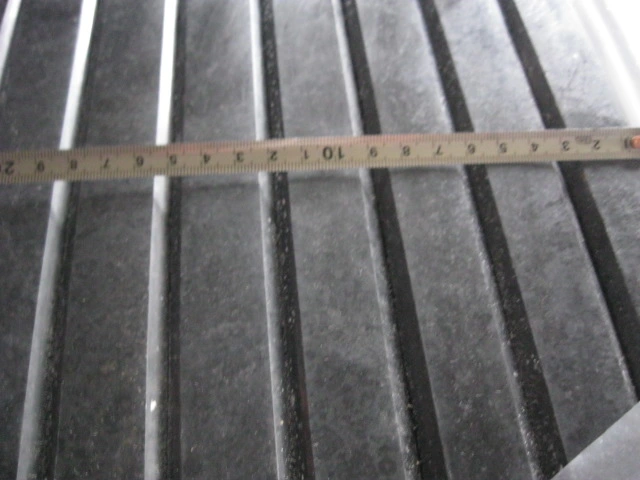 Popular Flamed G684 Black Basalt Tiles for Swimming Pool