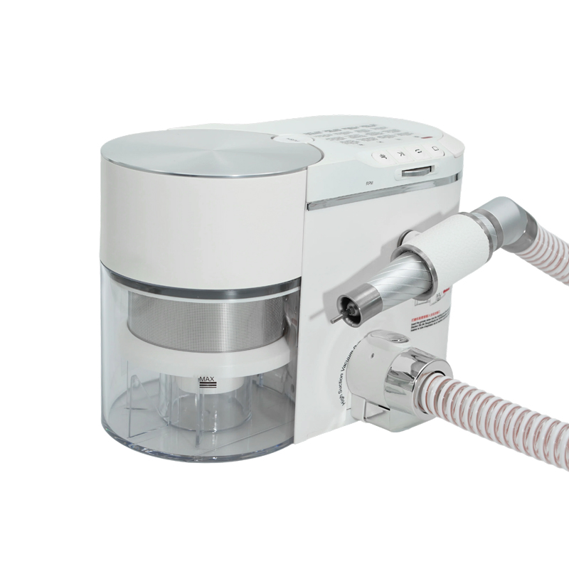 Nail Drill Machine with Dust Extractor Built-in, 35000rpm Professional Nail Polisher Vacuum Collector HEPA Filter Portable