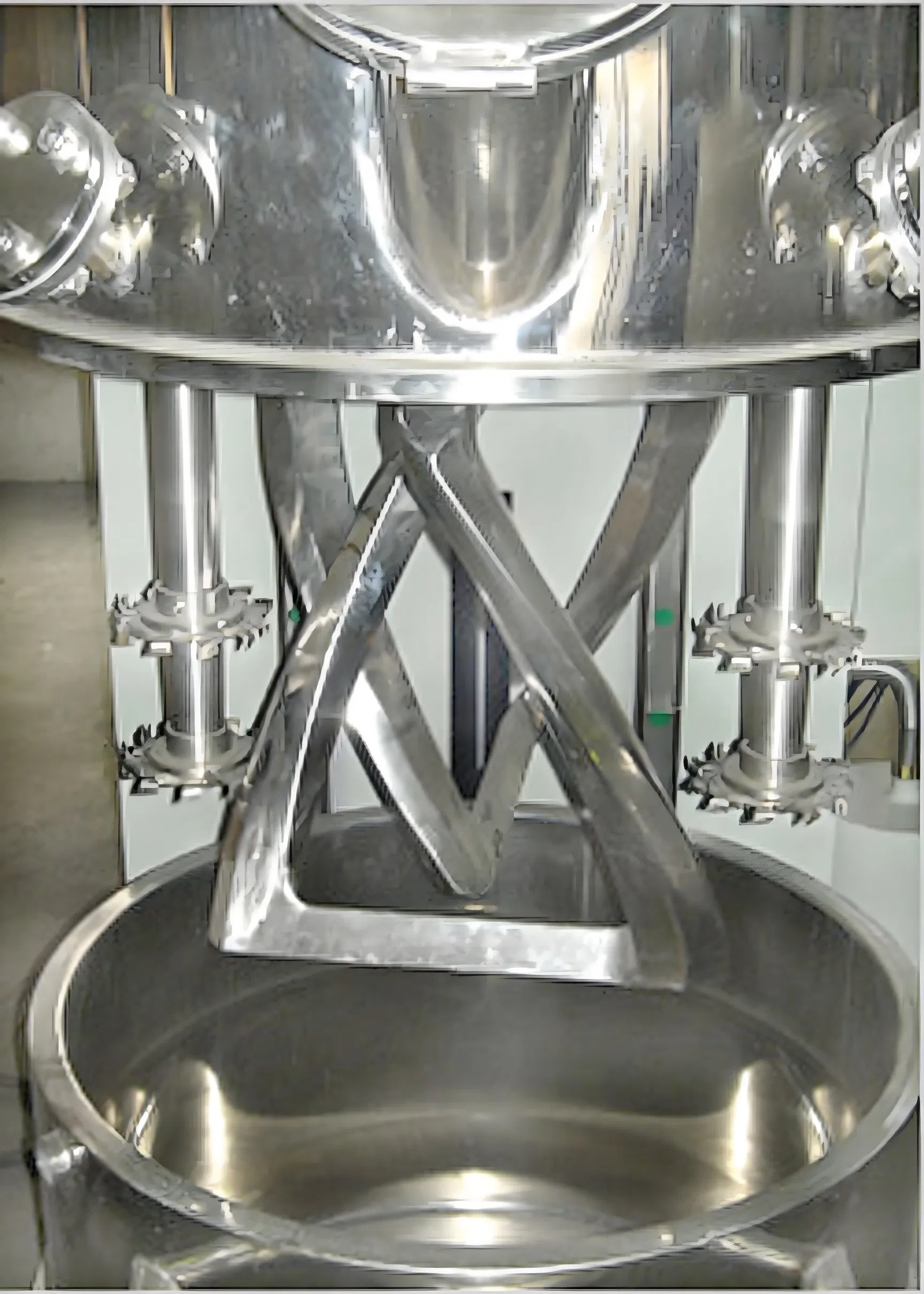 Decentralized Planetary Vacuum Power Mixer Intelligent High-Speed Decentralized Planetary Mixer