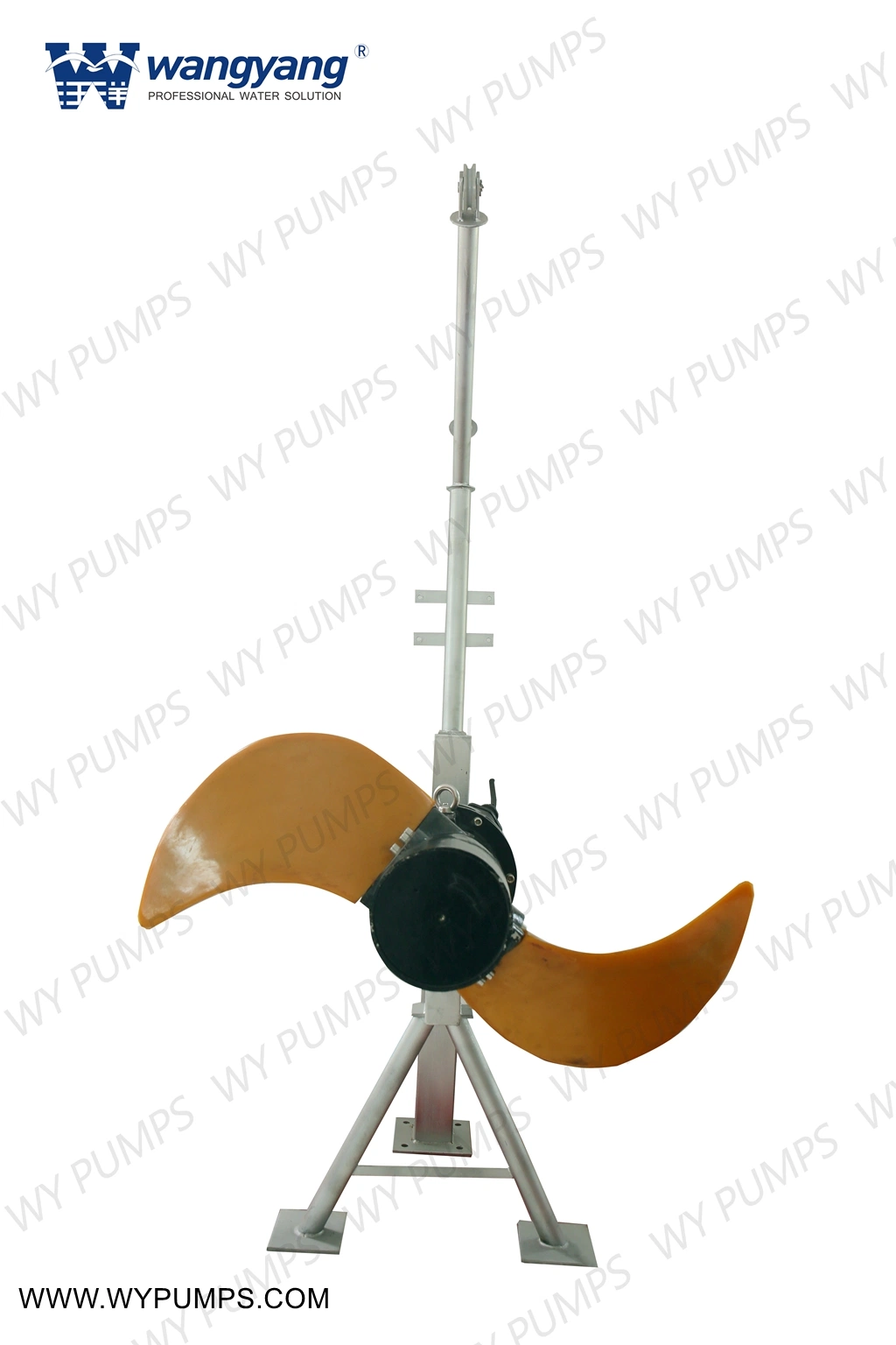 Cast Iron Material Low Speed Flow Submersible Propeller Qdt Series