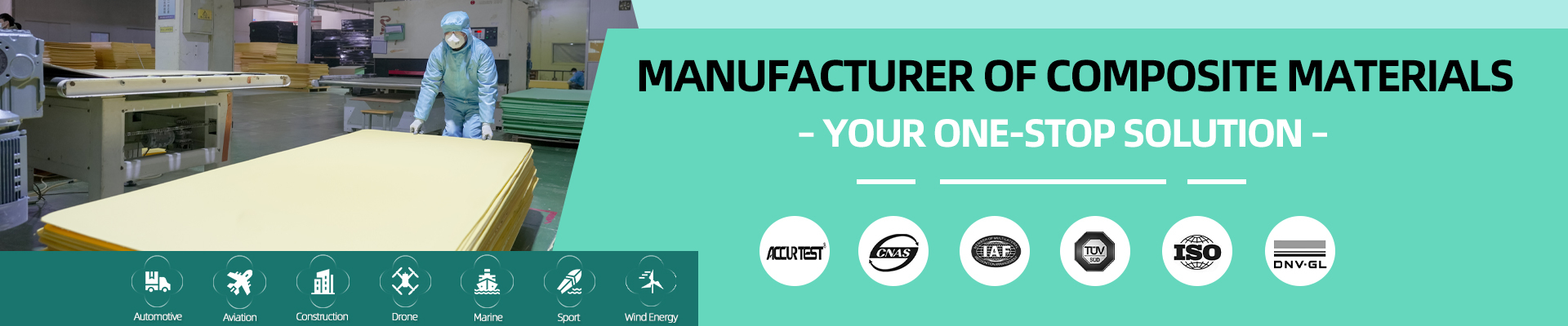 Union Composites Changzhou Co., Ltd. banner 2