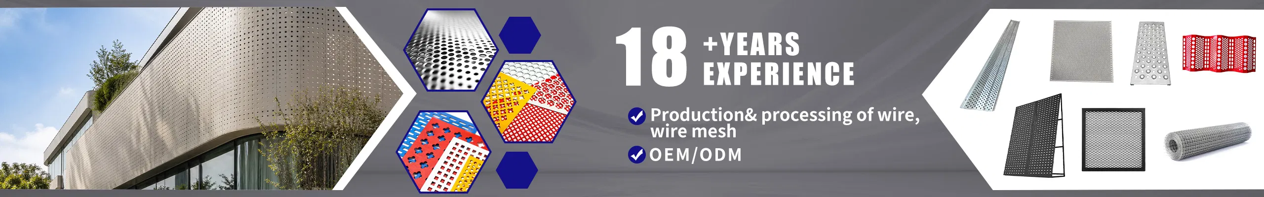 Hebei Xiongqian Wire Mesh Manufacturing Co., Ltd. banner 2