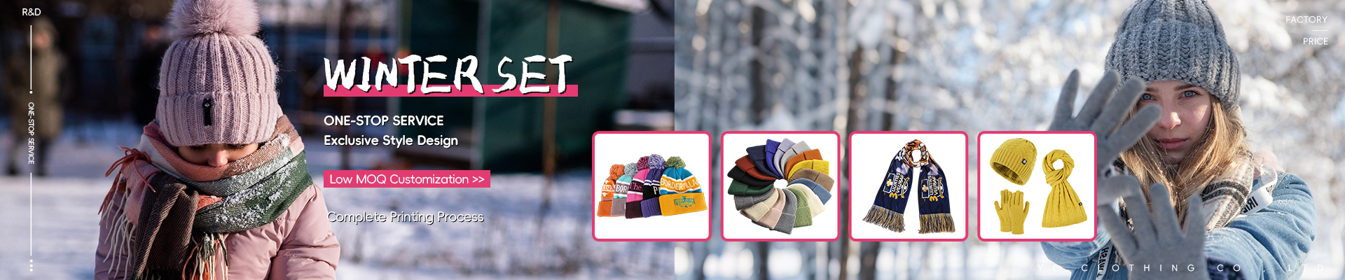 YC Clothing Co., Ltd. banner 2